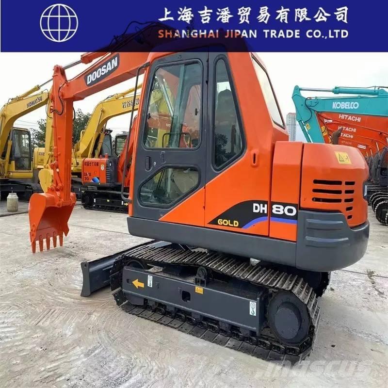 Doosan DH 80 Pásové rýpadlá