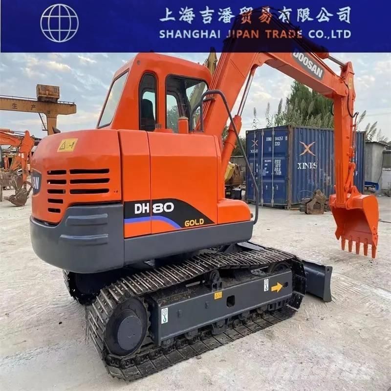 Doosan DH 80 Pásové rýpadlá