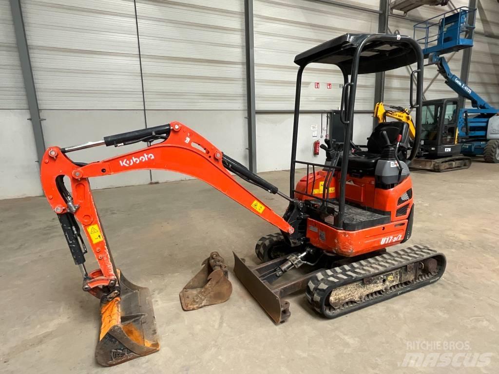 Kubota U 17-3 A Mini rýpadlá < 7t