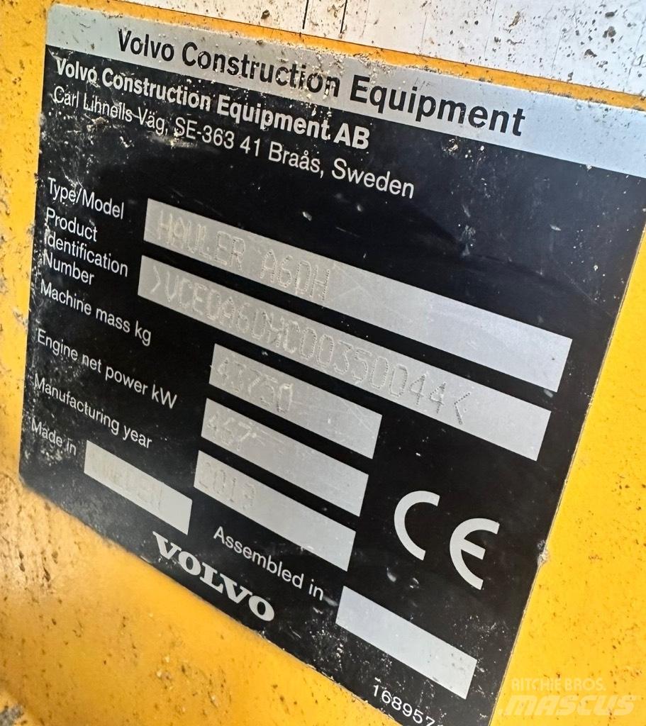 Volvo A 60 H Kĺbové nákladné autá