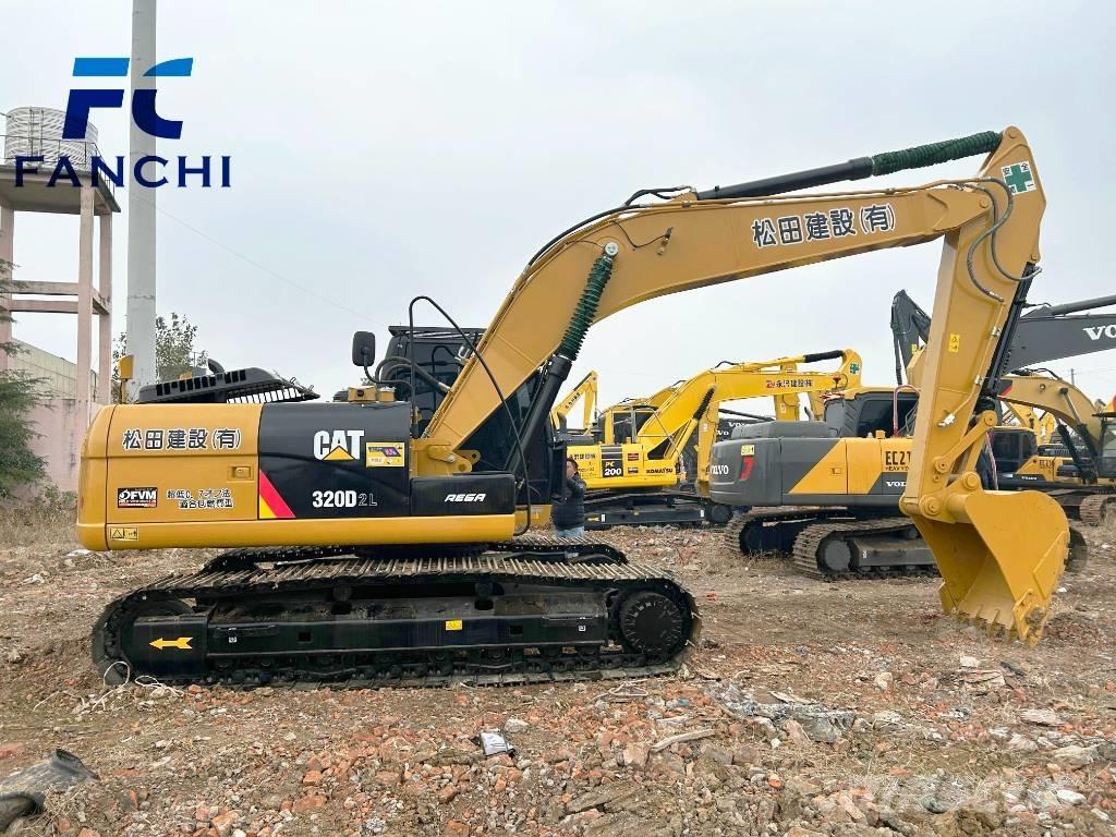 CAT 320d2 Pásové rýpadlá