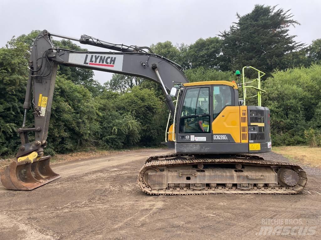 Volvo ECR 235 Pásové rýpadlá