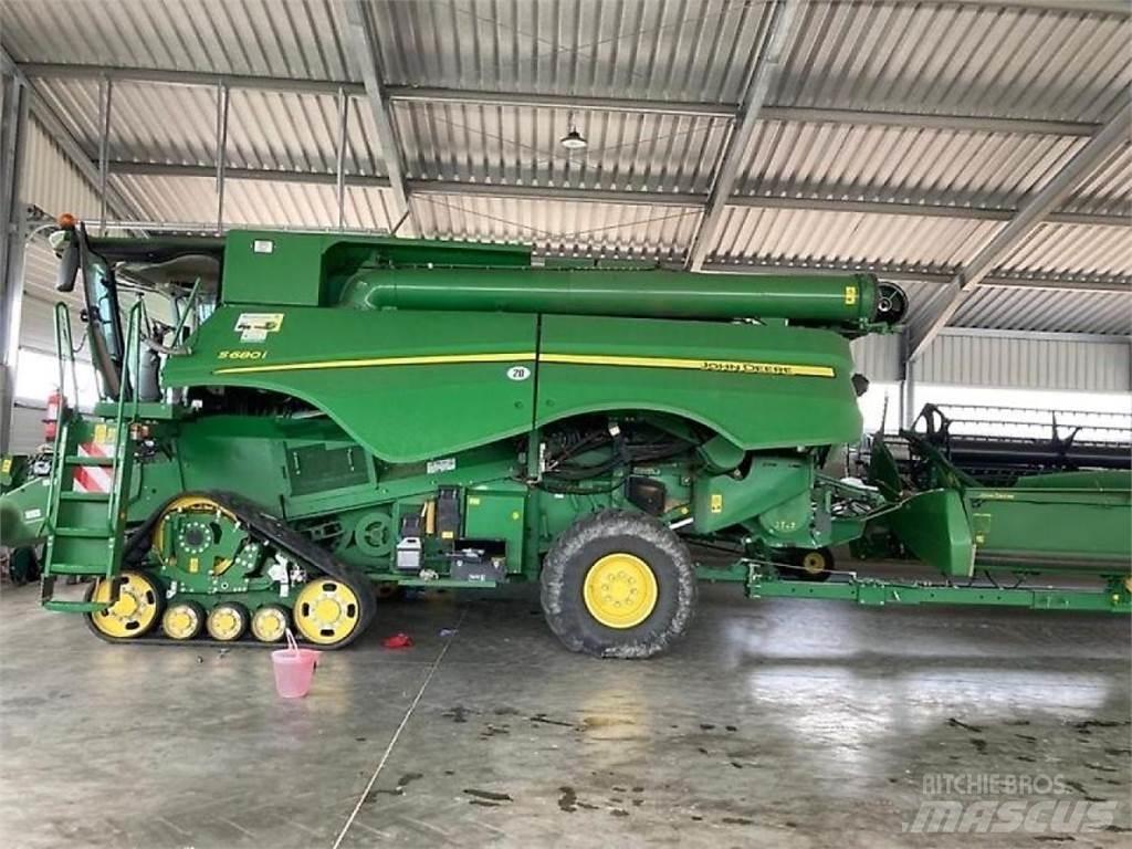 John Deere S 680 Kombinované zberacie stroje