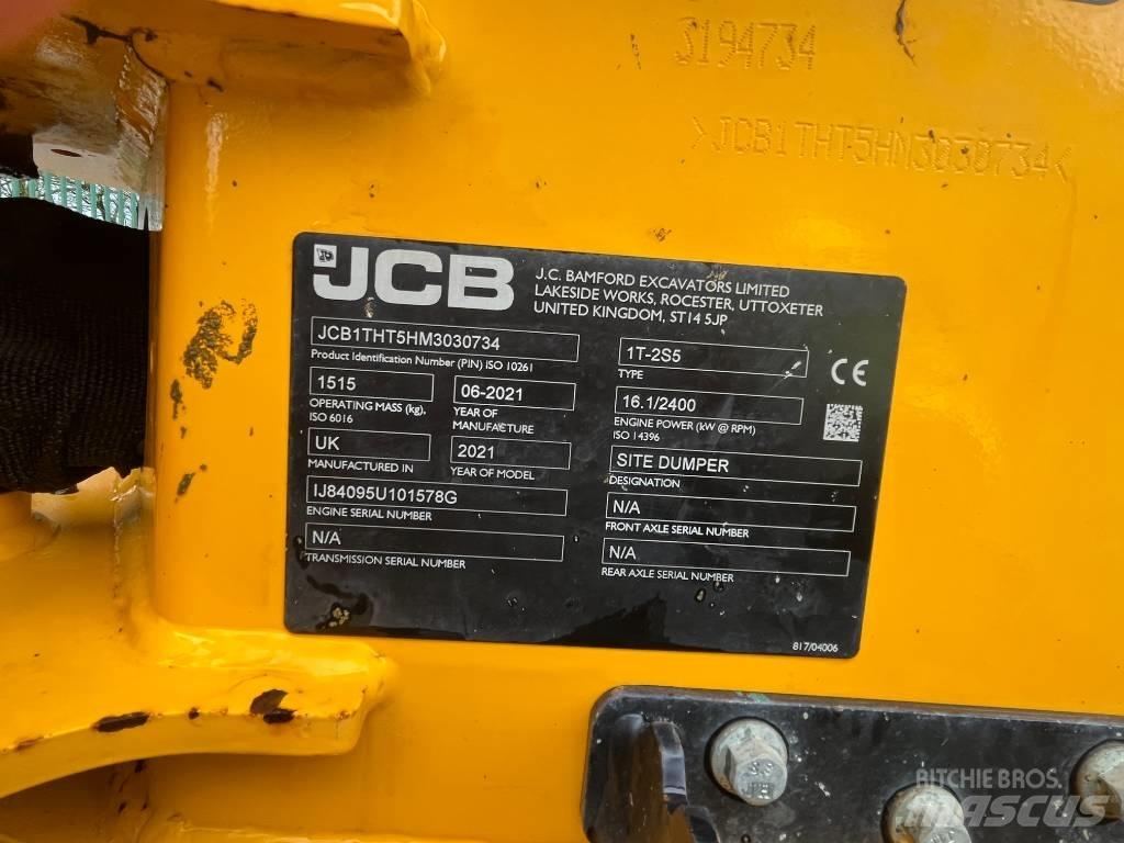 JCB 1T - 2S5 Stavebné sklápače