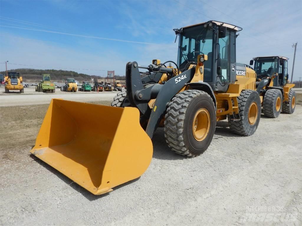 John Deere 524K Kolesové nakladače