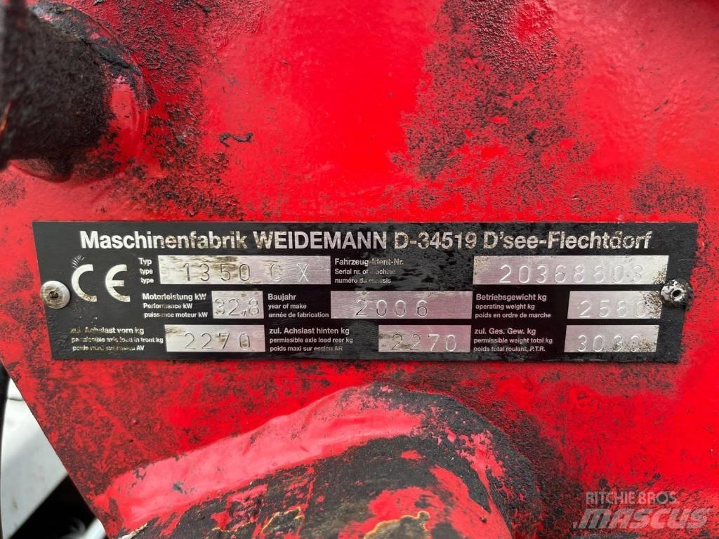 Weidemann 1350CX45 Šmykom riadené nakladače