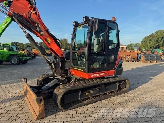 Kubota KX080-4a2 Midi rýpadlá 7 t - 12 t