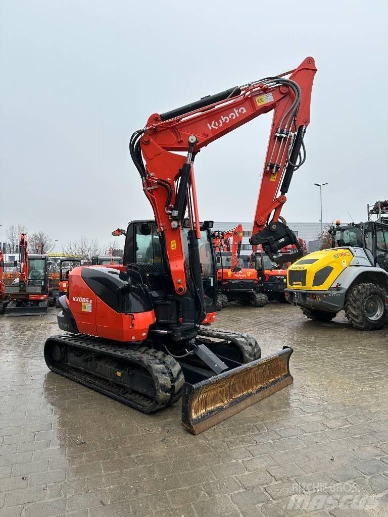 Kubota KX 085-5 2PGL Midi rýpadlá 7 t - 12 t