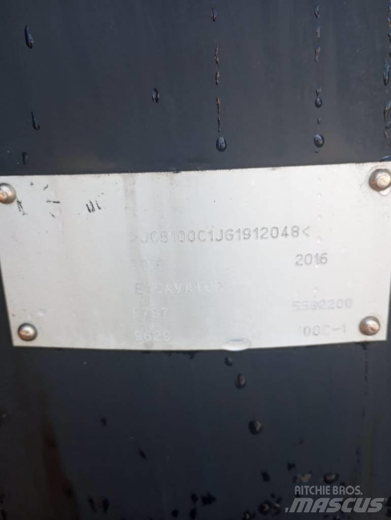 JCB 100 C Midi rýpadlá 7 t - 12 t