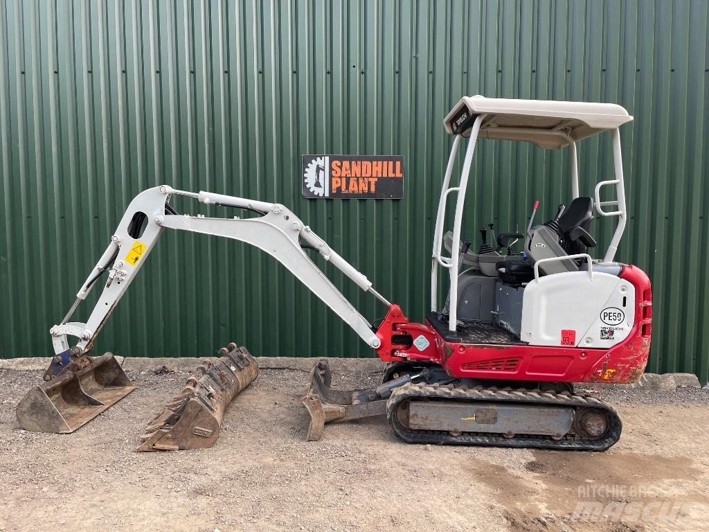 Takeuchi TB 216 Mini rýpadlá < 7t