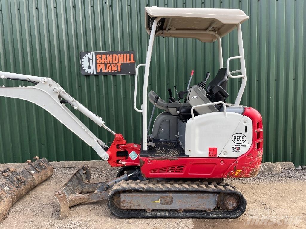Takeuchi TB 216 Mini rýpadlá < 7t