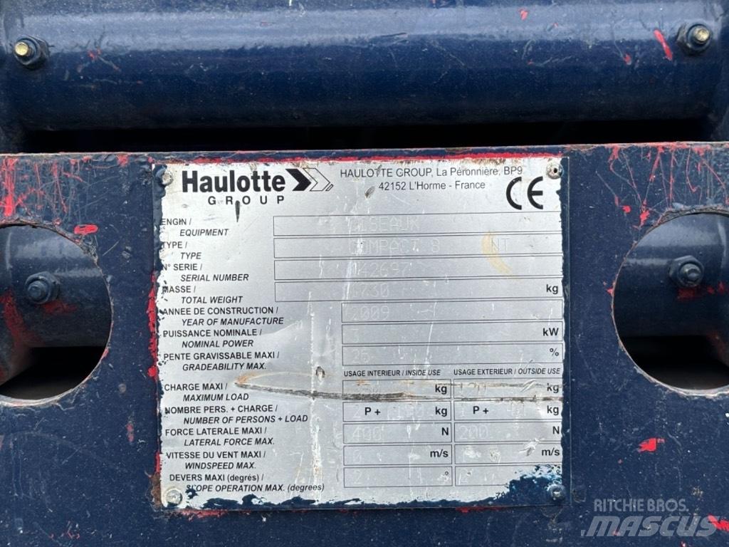 Haulotte Compact 8 Nožnicové zdvíhacie plošiny