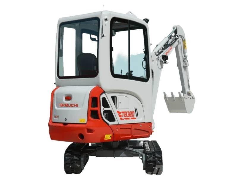 Takeuchi TB320 Mini rýpadlá < 7t