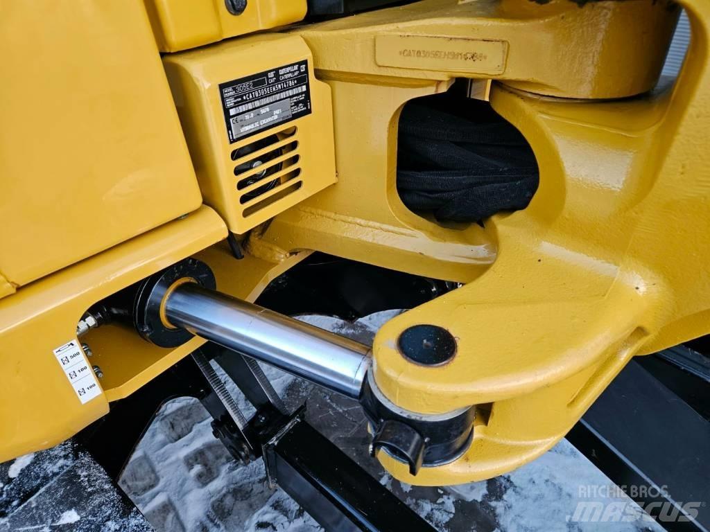 CAT 305E2 Mini rýpadlá < 7t