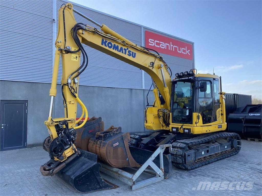 Komatsu PC138US-11 Pásové rýpadlá