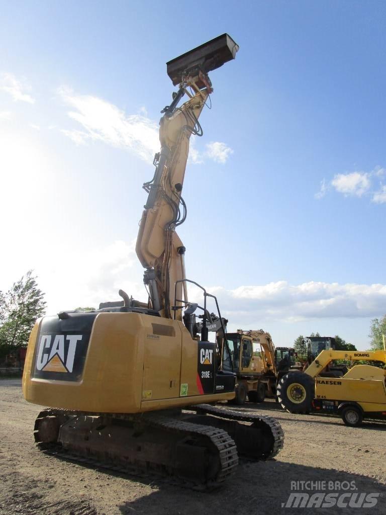 CAT 318 E L Pásové rýpadlá