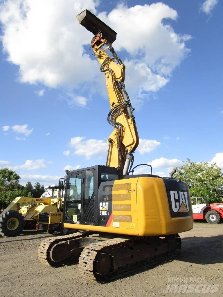 CAT 318 E L Pásové rýpadlá