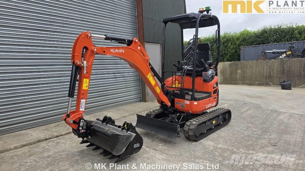 Kubota U 17-3a Mini rýpadlá < 7t
