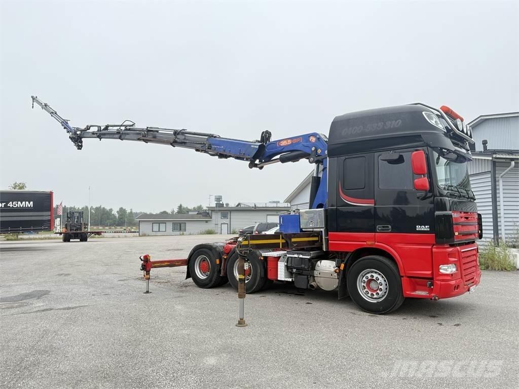 DAF XF105.510 6X4 Autožeriavy, hydraulické ruky