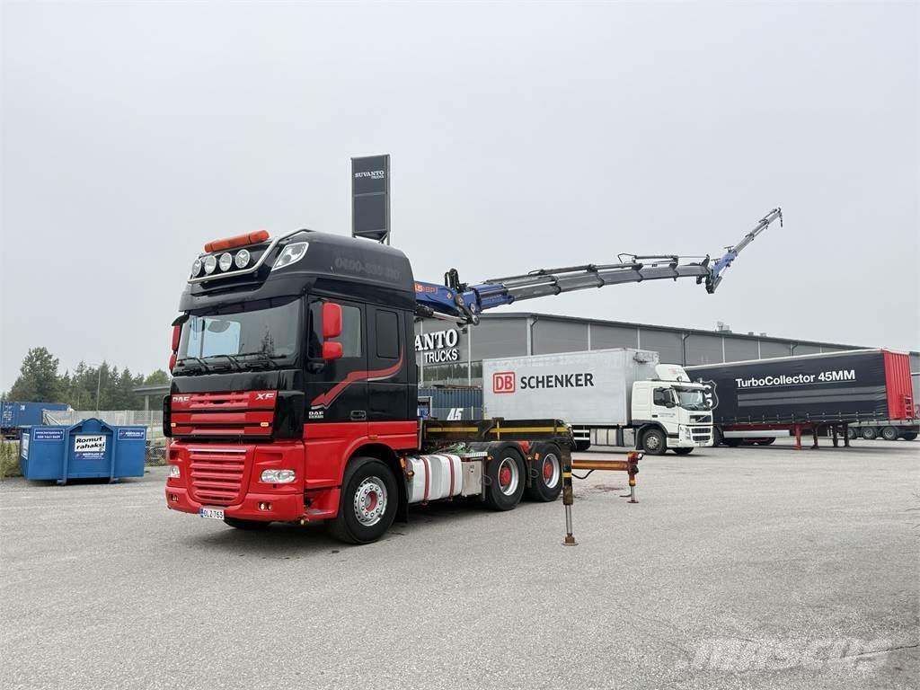 DAF XF105.510 6X4 Autožeriavy, hydraulické ruky