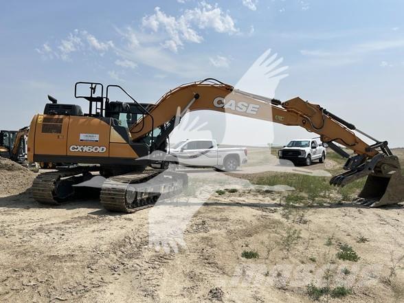 CASE CX160D Pásové rýpadlá