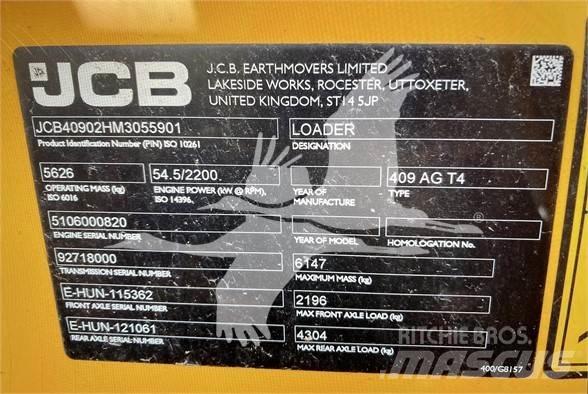 JCB 409 Kolesové nakladače