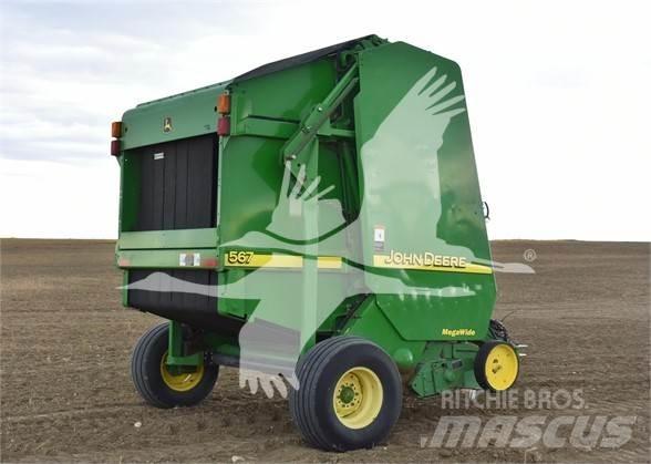 John Deere 567 Lisy na okrúhle balíky