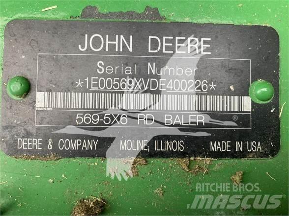 John Deere 569 Lisy na okrúhle balíky