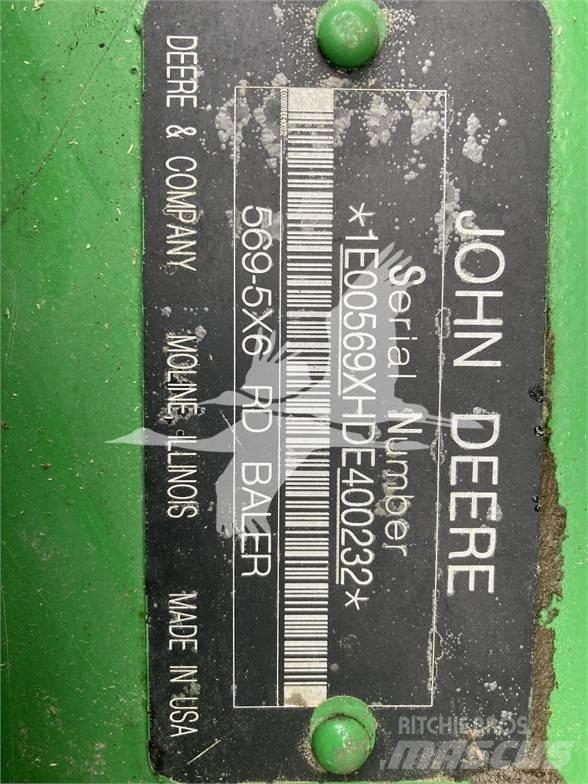 John Deere 569 Lisy na okrúhle balíky