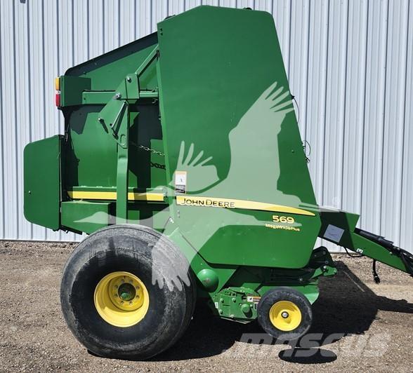 John Deere 569 Lisy na okrúhle balíky