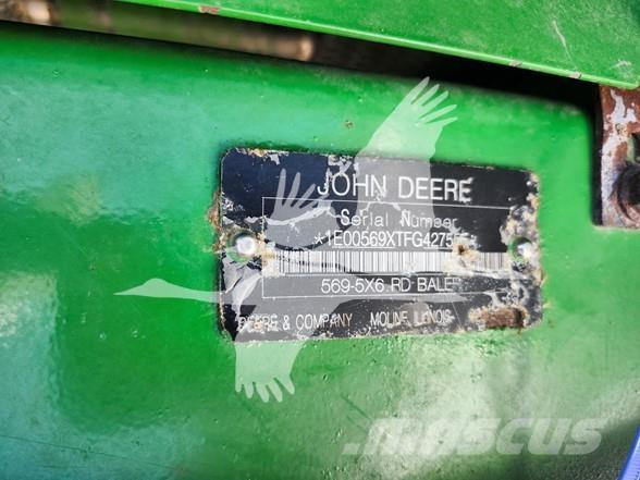John Deere 569 Lisy na okrúhle balíky
