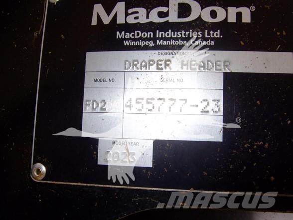 MAC DON FD250 Kombajnove hlavice