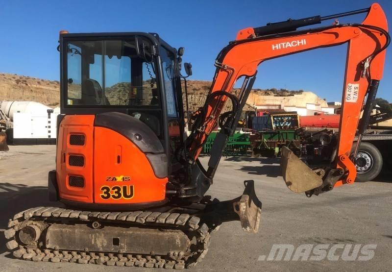 Hitachi ZX 33 U-5 A Mini rýpadlá < 7t