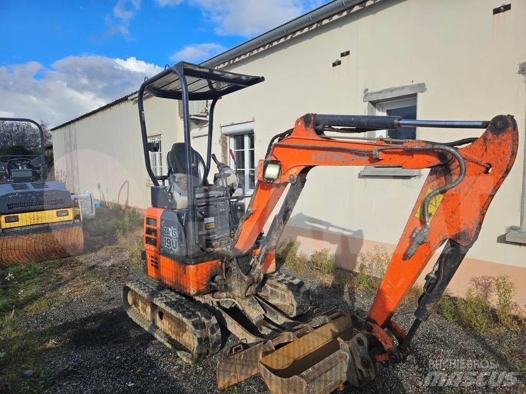 Hitachi ZX 19 U Mini rýpadlá < 7t