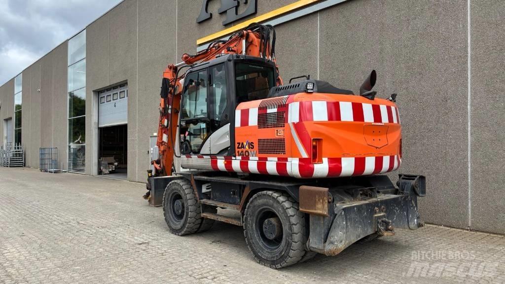Hitachi ZX 140 W-5 Kolesové rýpadlá