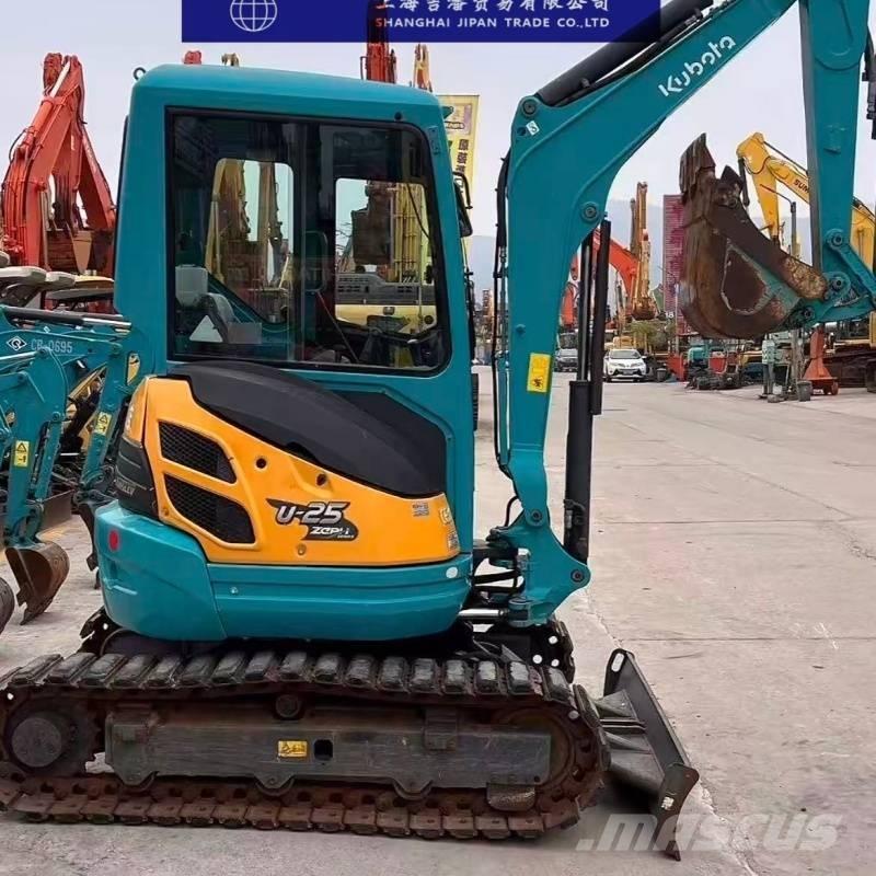 Kubota U 25 Mini rýpadlá < 7t