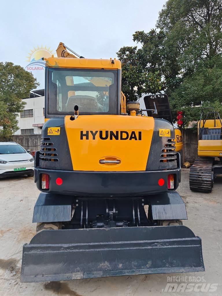 Hyundai R 60 W Kolesové rýpadlá