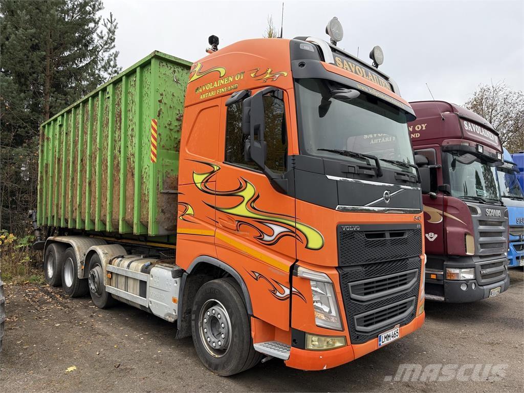 Volvo FH13 540 8X2 Hákový nosič kontajnerov