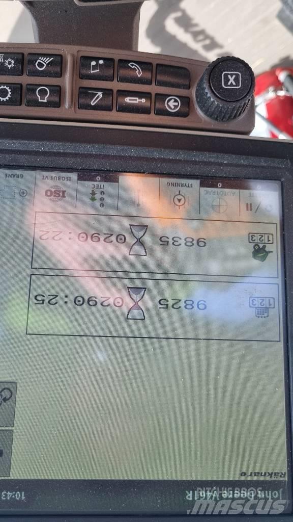 John Deere V461R Lisy na okrúhle balíky