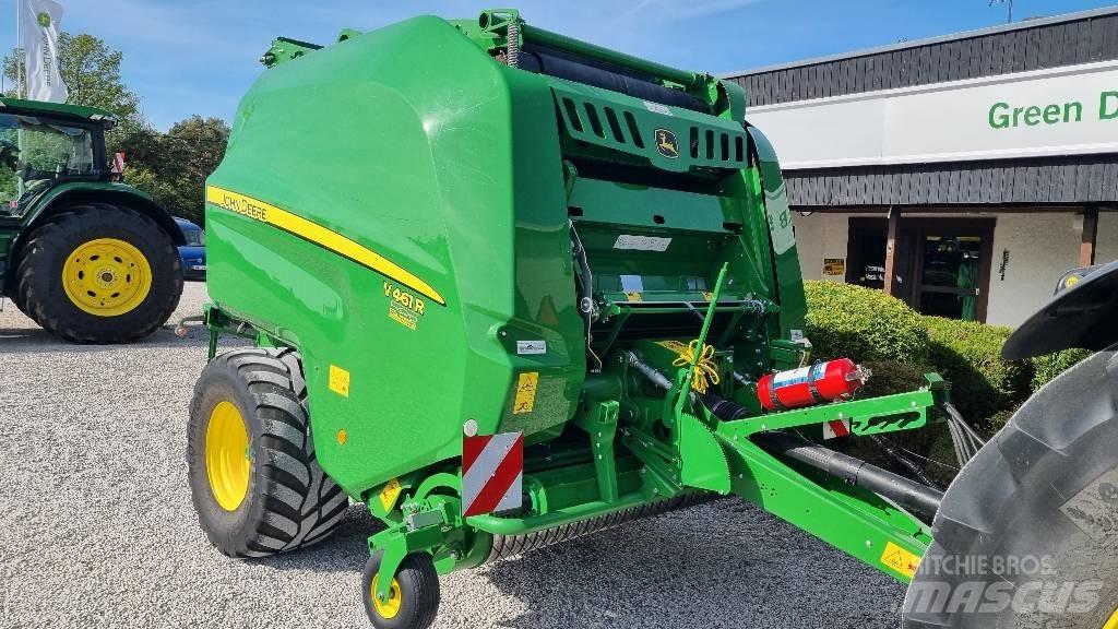 John Deere V461R Lisy na okrúhle balíky