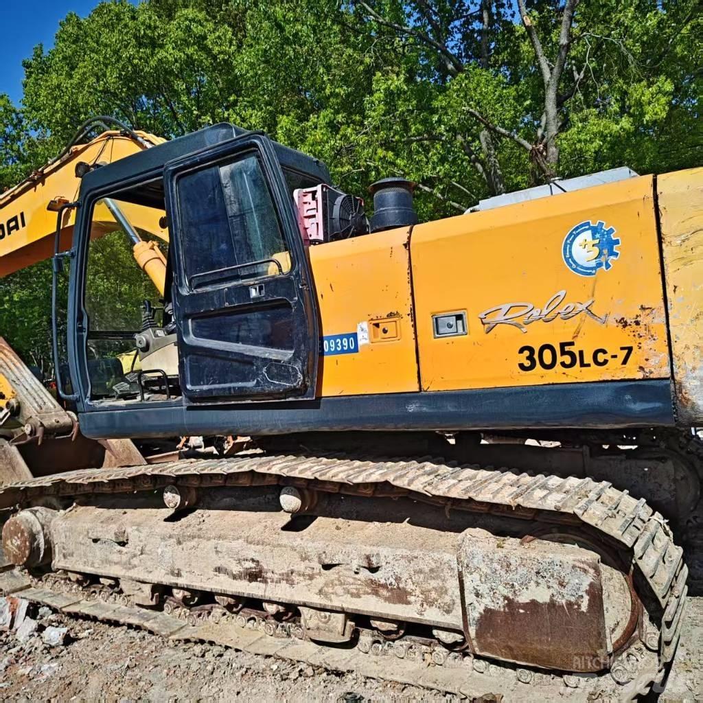 Hyundai Robex 305-7 Pásové rýpadlá