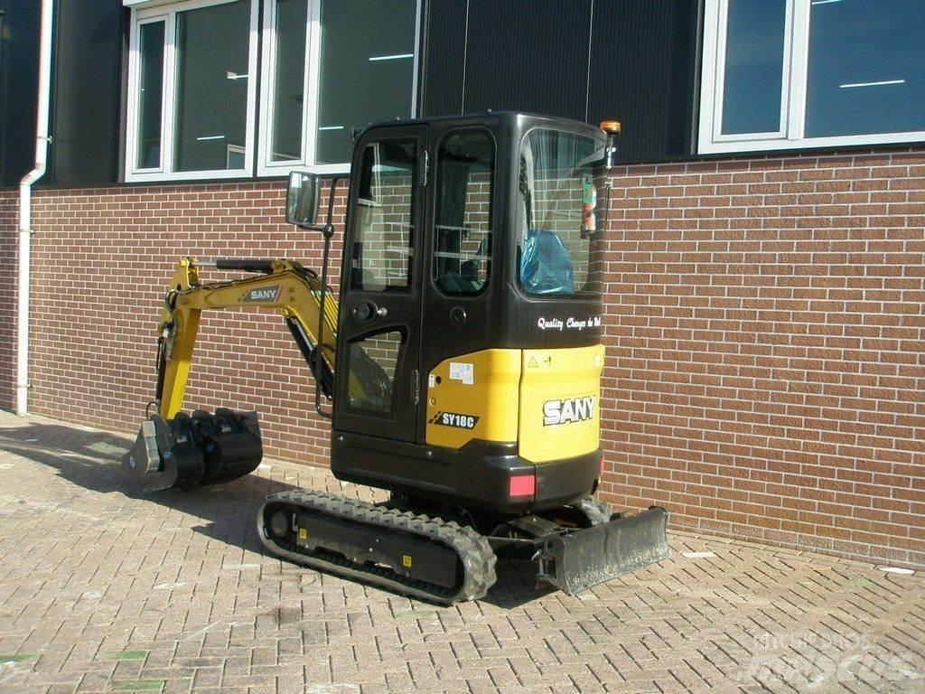 Sany SY18C Mini rýpadlá < 7t