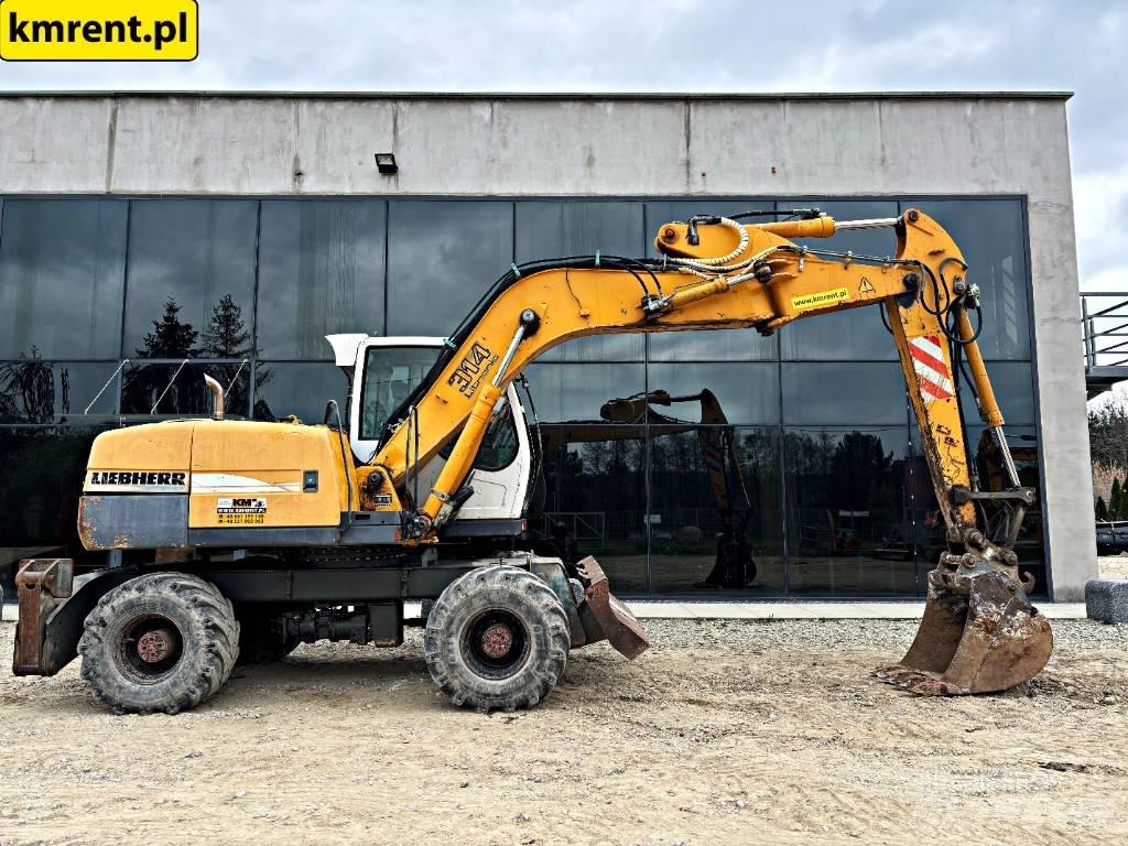 Liebherr A 314 Kolesové rýpadlá