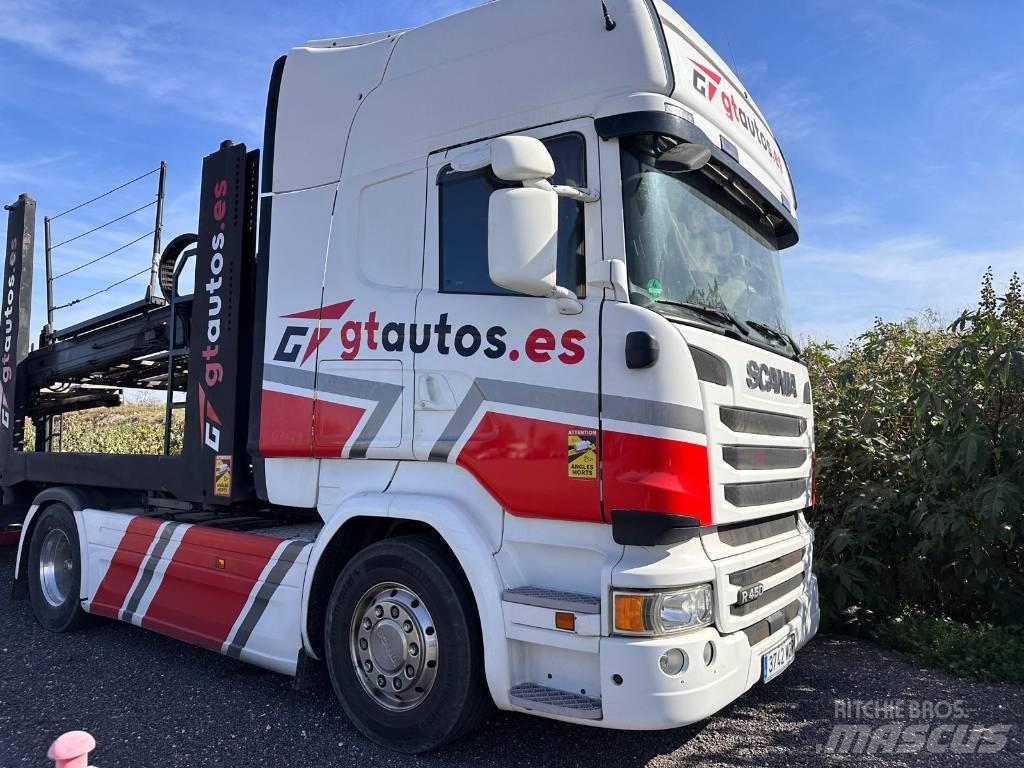 Scania R 450 Nákladní vozidlá na prepravu automobilov