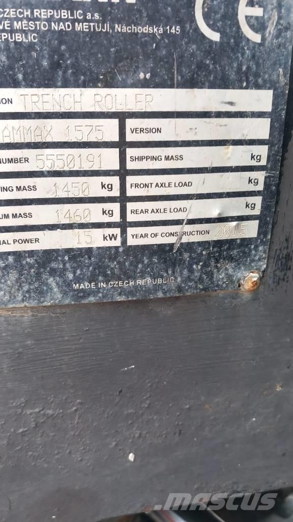 Rammax 1575 Pôdne kompaktory