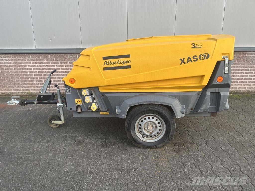 Atlas Copco XAS67 Kompresory