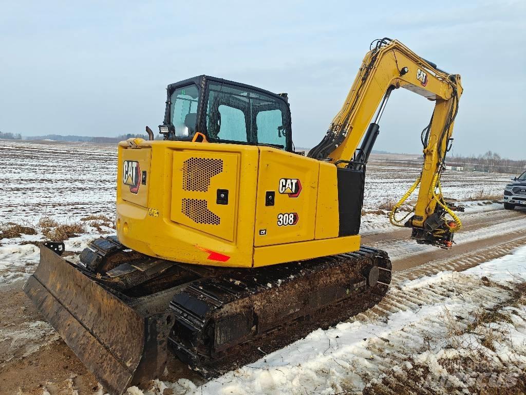 CAT 308  CR Midi rýpadlá 7 t - 12 t