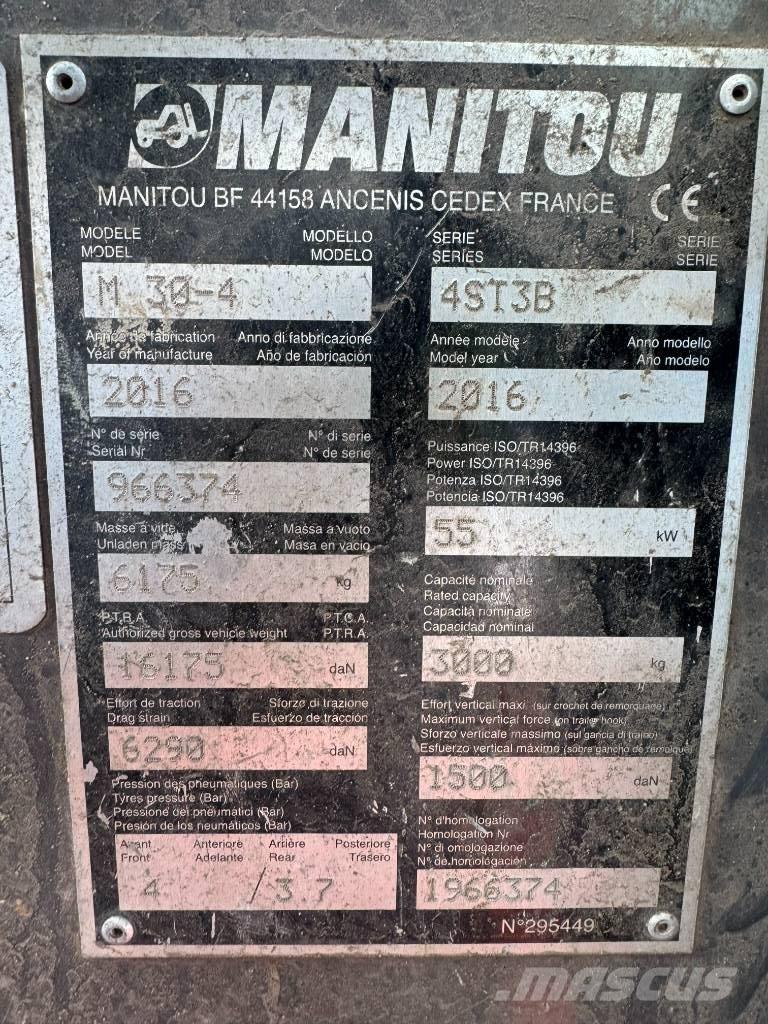 Manitou M30-4 Dieselové vozíky