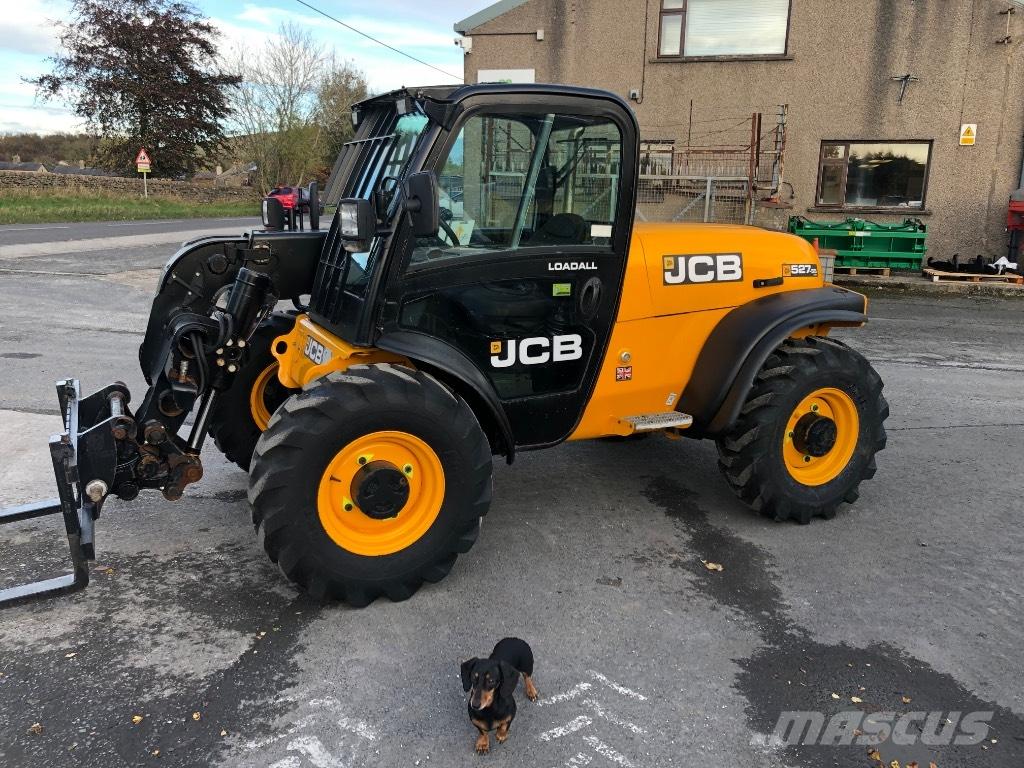 JCB 527-55 Teleskopické nakladače pre poľnohospodárstvo
