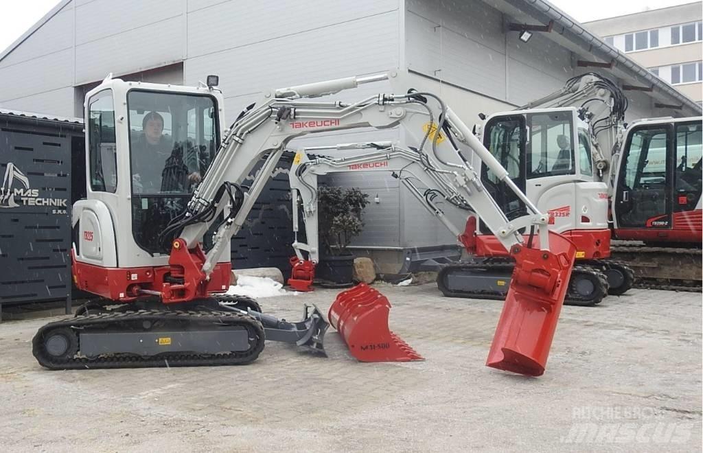 Takeuchi TB225 Mini rýpadlá < 7t